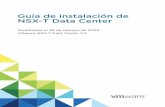 Guía de instalación de NSX-T Data Center - VMware NSX-T ... · 7 Configurar el servidor sin sistema operativo para usar NSX-T Data Center 66 ... Instalación manual de módulos