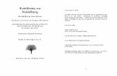 Katekisma wa Heidelberg - Refo500...7 The Heidelberg Catechism began its life in Malawi through the work of the Mission of the Dutch Reformed Church of South Africa which is the origin