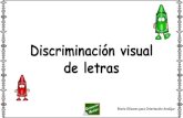 María Olivares para Orientación Andújar · 2019-01-17 · Discriminación visual de letras Orientación Discriminación visual de letras . Orientación . Orientación