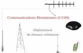Communications Hertziennes (COH)perso.citi.insa-lyon.fr/jmgorce//coursWCO/WCO-Chap7-9... · 2008-01-08 · Chapitre 7 I --n IV-4 • Systèmes cellulaires – 1970, développement