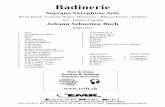 Badinerie - edrmartin.com€¦ · Badinerie Soprano Saxophone Solo Wind Band / Concert Band / Harmonie / Blasorchester / Fanfare Arr.: Jérôme Naulais Johann Sebastian Bach EMR 11215