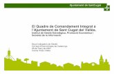 El Quadre de Comandament Integral a l’Ajuntament de Sant Cugat … · 2007-11-07 · El Quadre de Comandament Integral a l’Ajuntament de Sant Cugat del Vallès – Col·legi d’Economistes