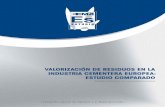 Valorización de residuos en la industria cementera europea: estudio … · 2020-03-15 · Fundación Laboral del Cemento y el Medio Ambiente Valorización de residuos en la industria