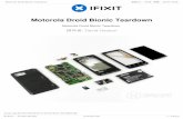 Motorola Droid Bionic Teardown - Amazon Web Services · 2019-10-24 · The Bionic's battery boasts nearly 11 hours of continuous talk time and over 240 hours of standby ... but high