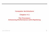 Computer Architecture Chapter 4-2 The Processor: Enhancing …nyx.skku.ac.kr/wp-content/uploads/2017/08/CA-lec4-2-1.pdf · 2018-10-29 · Computer Pipelining Hazards • Structural