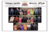 Telugu Jyothi Bi Monthlytelugujyothi.com/year16/TJ_Y16M03.pdf4 Dear TFAS Family members: I wish you a very Happy Ugadi and Happy Telugu New Year!, I am greatly honored and humbled