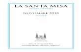 MISAL DIARIO · 2019-03-06 · jueves 1° de noviembre de 2018 3 Jueves 1° de noviembre de 2018 SOLEMNIDAD DE TODOS LOS SANTOS En el camino de la fidelidad… En la celebración