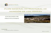 PLAN GENERAL ESTRUCTURAL DE HONDÓN DE LOS FRAILES · 2019-11-07 · Plan General Estructural de Hondón de los Frailes. CATÁLOGO DE PROTECCIONES: SECCION PATRIMONIO CULTURAL 8 Paisaje