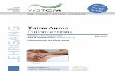 Tuina Anmo - WSTCM PDF/Tuina 2019-22/19... · 2019-11-04 · Tuina Anmo – kurz Tuina – ist die Massage, d. h. die Körperarbeit der Tradi onellen Chinesischen Medi-zin, und mehr