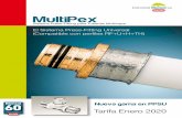 Industrial Blansol sa MultiPex · 2019-12-17 · 25 aos garantía ultipe 3 Tubería Aislada PEX/AL/PEX - Pre-insulated Pipes - Tubes Preisolés PEX/AL/PEX Medida Presentación Color