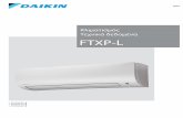 Κλιματισμός Τεχνικά δεδομένα FTXP-L• Εσωτερική Μονάδα • FTXP-L 1 2 • Split - Sky Air • FTXP-L 1 Χαρακτηριστικά ν ο