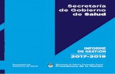 2 Secretaría de Gobierno de Salud - Argentina.gob.ar...cobertura efectiva de salud para los argentinos; en un modelo de atención primaria fortalecido que les brinde los servicios