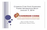 COMMON CORE STATE STANDARDS PARENT ...images.pcmac.org/SiSFiles/Schools/KS/PiperSchools...decisions by utilizing multiple sources of data: Fountas and Pinnell, anecdotal notes, RS