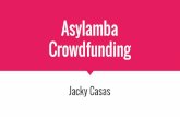 Asylamba Crowdfunding - BioArk · 2015-10-19 · Pourquoi WeMakeIt ? - Jeu en français - Plateforme suisse - Impliquer l’entourage - Facilité pour les backers (paiement surtout)
