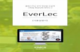 EverLec · 2020-03-05 · Xinics EverLec 사용자 매뉴얼 6 [프로그램 사용 환경] Windows PC OS Windows 7, Windows 8, Windows 8.1, Windows 10 (최신 서비스 팩 설치,