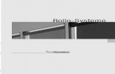 Rollo-Systeme€¦ · • Bedienungsfreundliches Kettenzug-Rollo für schwere Behänge, ideal für den Objektbereich • Mit dem Kettenzug-Rollo Silent Gliss 4840 können problemlos