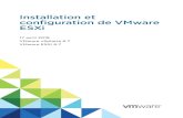 configuration Installation et de VMware ESXi...Table des matières 1 À propos de l'installation et de la configuration de VMware ESXi 4 2 Présentation de l'installation et de la
