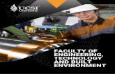 FACULTY OF ENGINEERING, TECHNOLOGY AND BUILT ENVIRONMENT · 2018-05-03 · FACULTY OF ENGINEERING, TECHNOLOGY AND BUILT ENVIRONMENT07 Start Focused. Stay Ahead. UCSI’s specialised