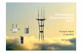 Rozwi ązania bezprzewodowe WiWi--Fi Fisupport.elmark.com.pl/moxa/seminaria/Moxa_Solution_Day...Leaky Coaxial Cable Jumper Splitter Omni-directional AWK antenna AP2 AWK AP1 AWK AP3