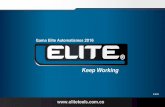 Gama Elite Automatismos 2016 - UJUETAujueta.com/wp-content/uploads/2016/12/elite_atutomatismos.pdfGama Elite Automatismos 2016. Motores Puertas Elevadizas Motores Puertas Corredizas