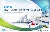 Ministry of Science, ICT and Future Planning (MSIP) …kistep.re.kr/rnd2016/1_9.pdf나노·소재기술개발사업 30,634 44,224 13,590 44.4 나노·소재원천기술개발 19,634