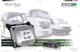 Multi-Diag - Panirex · 2010-04-27 · Multi-Diag Trucks Ein universelles Werkzeug zur Erleichterung der täglichen Arbeit 2. Auswahl der Marke. 1. Auswahl des Fahrzeugtyps. 3. Auswahl