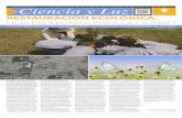 RESTAURACIÓN ECOLÓGICA · 2018-12-05 · Parque Ecológico del Macuiltepetl hace 70 años estaba totalmente deforestado, era un potrero don-de pastaban vacas y actualmente pasear