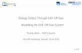 Energy Output Through EAF Off-Gas Modelling the …eccc.c-s-m.it/uploaded_files/attachments/...2 of 20 20 – 40 % energy output from EAF melting process through off-gas Off-Gas Energy