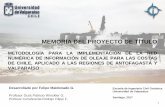 MEMORIA DEL PROYECTO DE TÍTULO · 2018-01-04 · memoria del proyecto de tÍtulo . metodologÍa para la implementaciÓn de la red numÉrica de informaciÓn de oleaje para las costas
