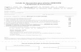 Listado de documentos para solicitar ADMISIÓN a programas ... · Copia fotostática del Acta de nacimiento. 3. Copia fotostática del certificado de preparatoria (en caso de haberla