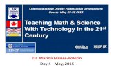 Teaching Math & Science With Technology in the 21 Century · 2015-05-06 · Teaching Math & Science With Technology in the 21st ... Earthquakes II. Exploring virtual labs: PhET III.