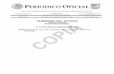 PERIODICO OFICIAL - Tamaulipaspo.tamaulipas.gob.mx/wp-content/uploads/2018/10/cxxxiii...• DULCES REGIONALES DULCE DE TUNA, MERMELADA DE DATIL PLANES RECTORES LOS PLANES RECTORES