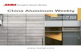 China Aluminum Weekly - SMM · China Aluminum Inventories Remain Low, Despite Growing Arrivals As of November 25, aluminum ingot stocks were 87,000 mt in Shanghai, 80,000 mt in Wuxi,