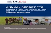 ANNUAL REPORT PY2 · adaptasi perubahan iklim dan ketangguhan (apik) – py 2 annual report (october 1, 2016 – september 30, 2017) 1 (apik) annual report py2 . october 1st 2016