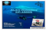 ALEV Robotics KF-1500S - marine tech · ALEV Robotics KF-1500S ALEV HIGH SCHOOL ISTANBUL, TURKEY ... The robotic arm was the most exciting part of the robot for us. We choose the