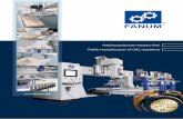 LOGO FIRMY · company offers more and more technologically perfect products. Due to exquisite and immediate support the Fanum machines work many years without stopping and the satisfied