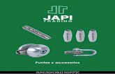 Puntas y accesorios - JAPI TRADINGjapitrading.com/.../6_catalogo-puntas-accesorios_optim.pdf2017/08/06  · Set de puntas cabezales con rosca Acero inoxidable, para Ø 3 mm (pack de