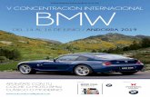 DEL 14 AL 16 DE JUNIO / ANDORRA 2019 - BMW Club Andorra...de la transferéncia bancária, enviarlo todo escaneado por e-mail a: bmwclubandorra@gmail.com Andorra BMW Club HABITACIÓN