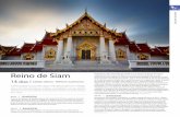 Reino de Siam - amparo.com.mx · I SIEM REAP - BANGKOK. Traslado al aeropuerto de Siem Reap para tomar vuelo a Bangkok. Arribo, recepción y . traslado al hotel. Resto de la tarde