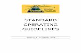 STANDARD OPERATING GUIDELINES - KSAR · Kamloops Search And Rescue - Standard Operating Guidelines Version 1 – December 2008 -8- • Ensure that the searcher’s basic needs are