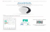 Manual de utilizare - GeekLink - Sirena inteligenta ......Manual de utilizare contact@case-smart.ro Departament vânzări: 0756 785 710 ... 3.2 Butonul de “Reset” și statusul