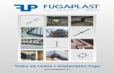 katalog trake za radne - Fugaplast...Iznimke poput KAB (kombinirana traka za radnu fugu) kod radnih fuga su dopuštene. U vodoravnim i lagano nakošenim dijelovima objekta kao npr.