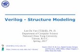 Verilog - Structure Modelingviplab.cs.nctu.edu.tw/course/DSD2017_Spring/DSD_Lecture_02.pdf · Digital System Design Lecture 2 Objectives After completing this lecture, you will be