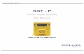 SGT - P P Manual RO.pdf · Manual de utilizare SGT - P 3 / 14 Curățați detectoarele cu o cârpă moale și nu folosiți substanțe chimice pentru curățare. Pentru a menține