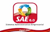 Sistema Administrativo Empresarial...Aspel-SAE 6.0. Cuenta con una poderosa interfaz con Aspel-COI para relacionar automáticamente los folios de los comprobantes fiscales en los asientos