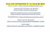 Agenda del día - CISD · 2017-02-03 · Agenda del día → PRE SPANISH 3/2nd & 8th Hoy es martes. Es el 7 de febrero de 2017. Mañana tendrás examen: Capítulo 3/El Cono Sur –