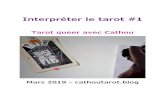 Tarot queer avec Cathou - WordPress.com · Tu y trouves ma lecture de certaines cartes de tarot. Bien sûr, elles sont personnelles et indicatives. Bien évidemment, l’interprétation