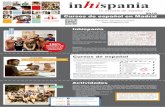 2018 Cursos de español en Madrid - INHISPANIA · actividades semanales harán tu estancia inolvidable. · Visitas guiadas en Madrid. · Excursiones a Toledo, Segovia, El Escorial,