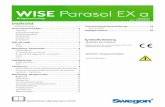 WISE Parasol EX a - Swegon control/WISE gen.2... · dette produkt ud over dem, som fremgår i dette dokument. Indholdsfortegnelse 1 WISE Parasol EX (basismodul) 1 WISE Parasol EX