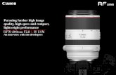 Pursuing further high image quality, high specs and compact, … · 2019-11-08 · However, some EF70-200mm f/2.8L IS III USM and EF70-200mm f/2.8L IS II USM users mentioned that
